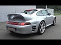 Ultra-Rare 1997 RUF CTR2 Goes Drag Racing on an Airstrip! - 3.6 Air-Cooled Twin Turbo Engine Sound!
