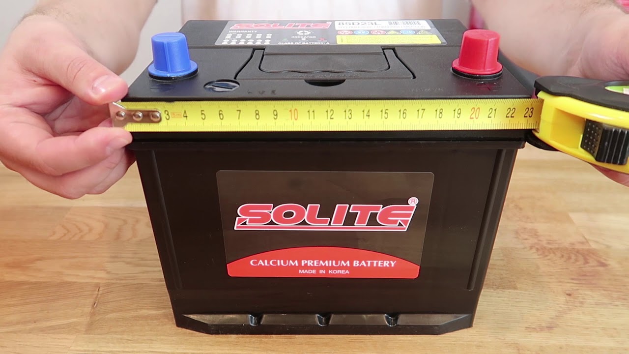 Аккумулятор solite 85d23l характеристики