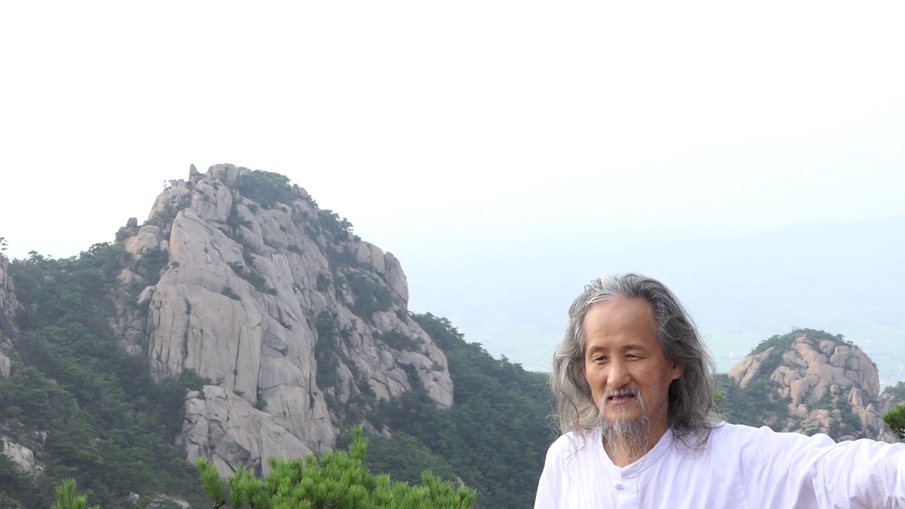 월출산 도인바위 (The spiritual mountain / The divine  human rock)