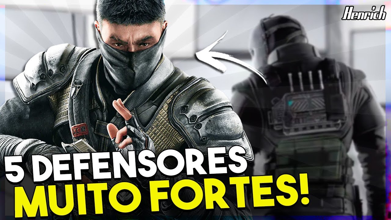 Defensores R6 Icono TOP 5 DEFENSORES QUE VOCÊ *PRECISA* USAR NO RAINBOW SIX! | RAINBOW SIX ...