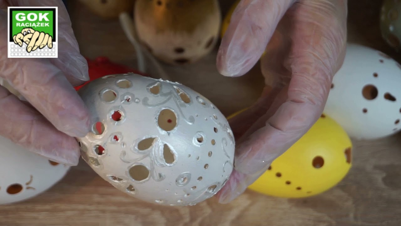 Ażurowe jaja wielkanocne i nie tylko  - GOK Raciążek