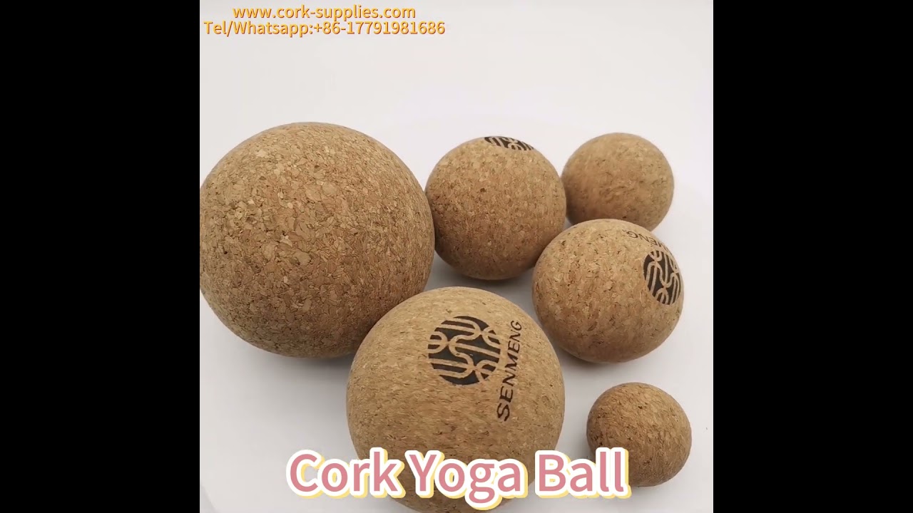 Yoga Cork Ball Massage Muscular Relaxation