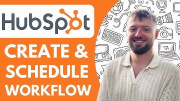 How to Create and Schedule Workflow in Hubspot - 2025  (fast & Easy)