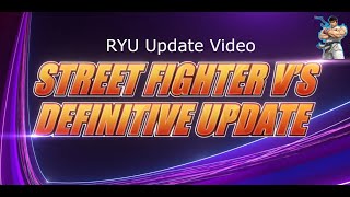 SFV Definitive Update Ryu Changes