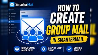 How to Create Group Email in smartermail | Group Email Setup in smartermail enterprise #smartermail