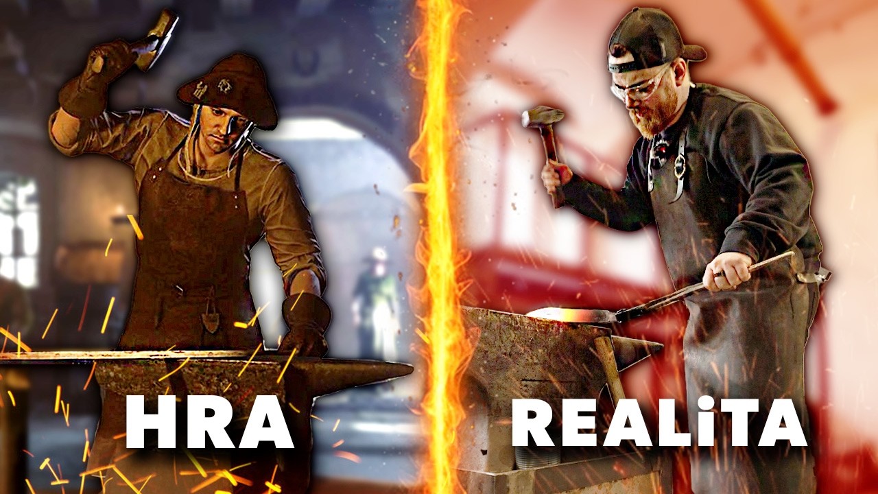 HRÁČ skúša KOVÁČSTVO v Realite (ako v KCD 2)