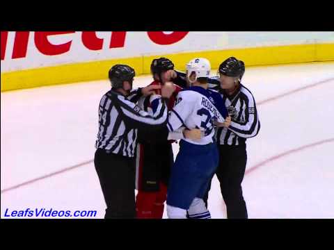 Senators @ Maple Leafs - Jay Rosehill vs Francis L...