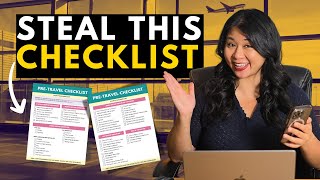 This Pre-Trip Routine Will Make Your Travels 100x Smoother | What to do Before Every Trip!