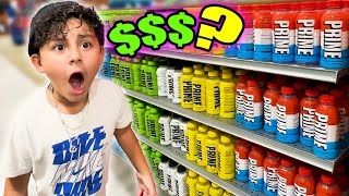FINDING THE MOST EXPENSIVE BOTTLE OF PRIME IN THE US | PRIME DRINK HYDTRATION HUNT