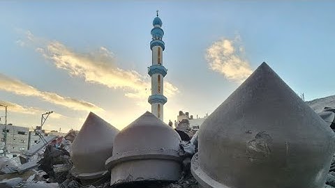 هدموا المساجد و منعوا الصلاة فيها، تجهيزات #رمضان في #غزة غير😭|يوميات غزاوي نازح