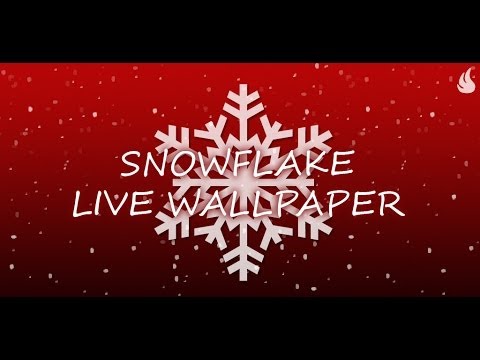 Sneeuwvlok Live Wallpaper