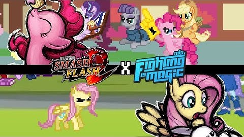 SSF2 MOD: Pinkie Pie v2 and Fluttershy! (+ 2 Stages)