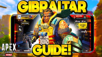 How to Play Gibraltar In Apex Legends Mobile! Ultimate Gibraltar Guide!