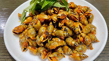 Cách làm ỐC CÀ NA XÀO TỎI ỚT rất đơn giản với bí quyết xào giúp thịt ốc giòn ngọt |Bếp nhà Chút