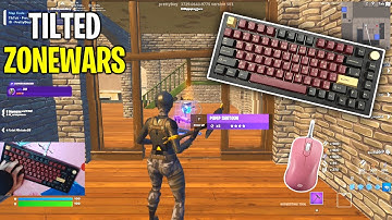 GMMK Pro ASMR Chill 🤩 Keyboard & Mouse Sounds ASMR 😴 Fortnite Titled Towers Gameplay