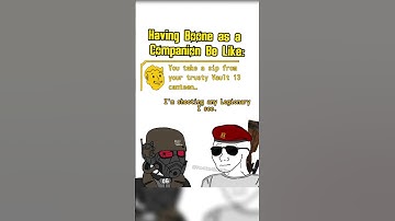 Having Boone as a companion be like: #fallout #memes #shorts