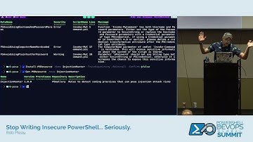PowerShell Summit 2025 - Stop Writing Insecure PowerShell... Seriously. by Rob Pleau
