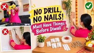 7 Must-Have Products for Diwali | No Drilling, No Nails! | Easy & Renter-Friendly Decor screenshot 4