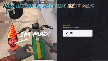 When you find a glitch to host the NEW map before it’s out…
