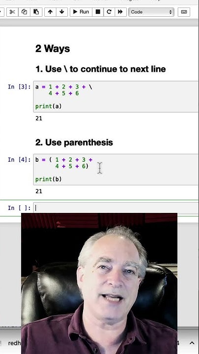 How to do a line break in Python #shorts - YouTube