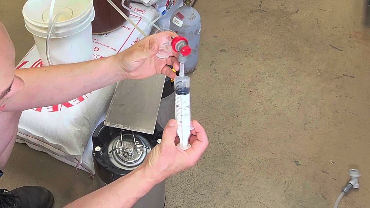 Brewhardware.com's keg dosing syringe kit