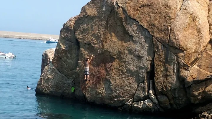 Stephen Skocpol Deep Water Solo
