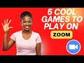 5 Cool Games to play on Zoom