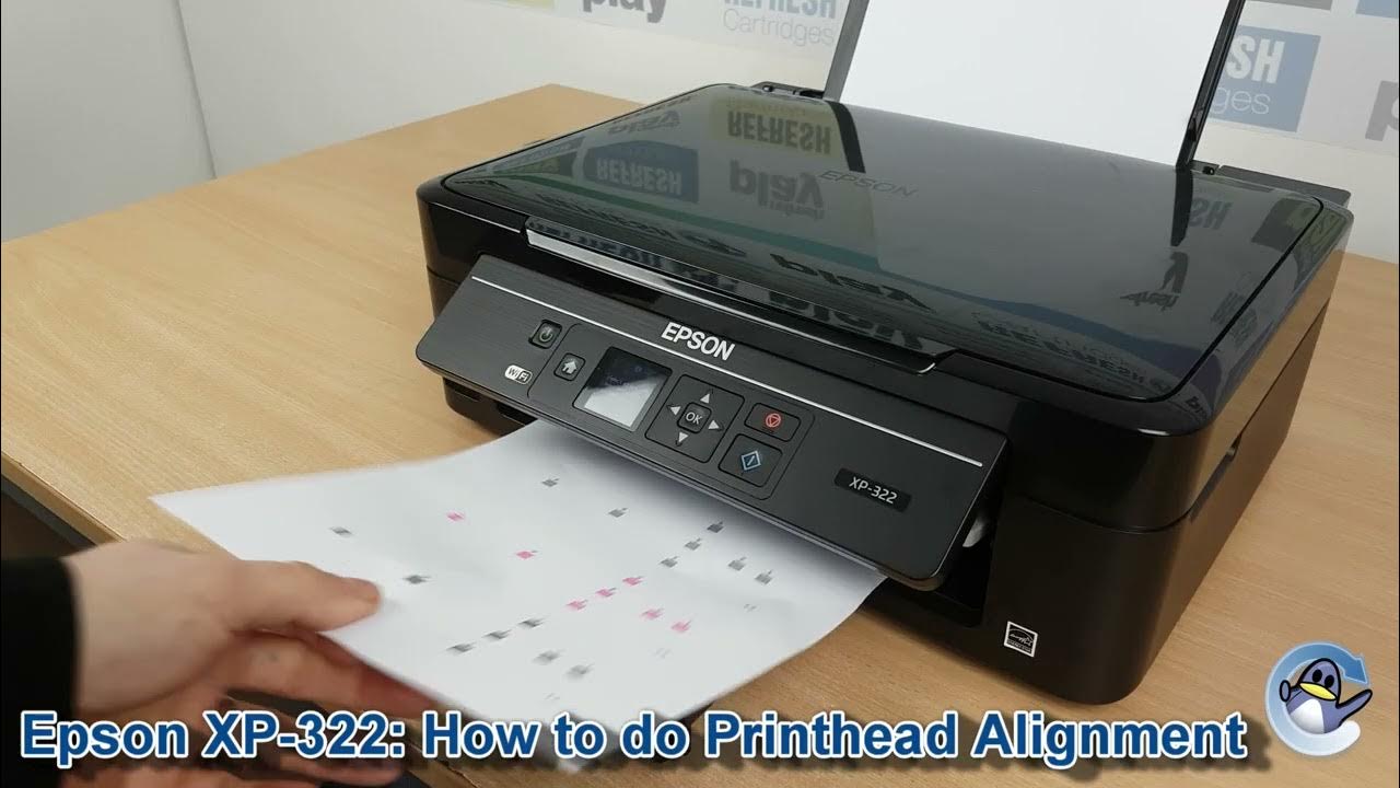Epson Expression Home Xp 322 Software Download Epson Expression Home XP-322: How to do Print Head Alignment - YouTube