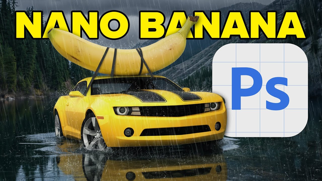 Adobe внедрила Nano BANANA в Photoshop