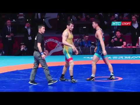 Акжол Махмудов - Чемпион Азии по греко-римской борьбе / НТС - спорт / 28.02.2018