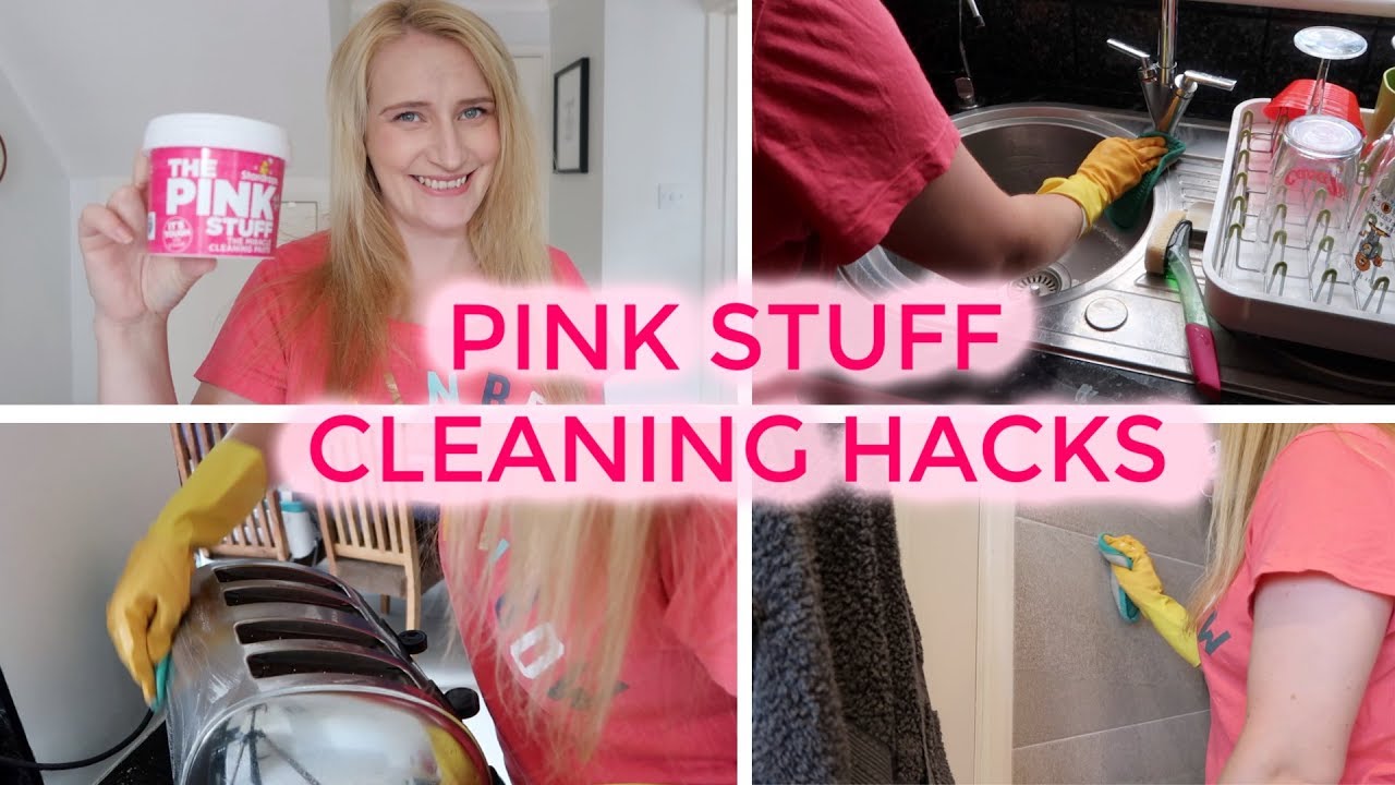 The Pink stuff cleaning hacks: 6 ways to use The Pink Stuff around the  house