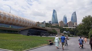 Баку прекрасный город, набережная. Бульвар июль 2023 #t9 #baku