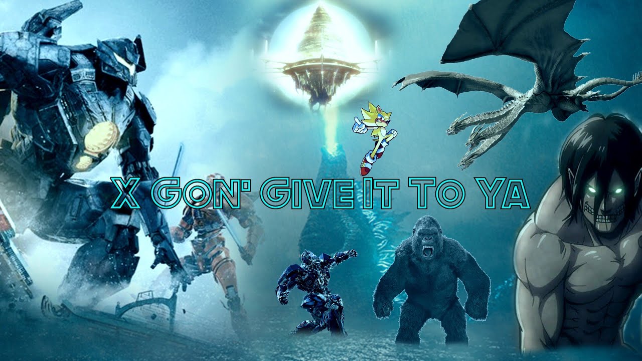 MultiFandom DMX - X Gon' Give It To Ya [Godzilla MMV] - YouTube