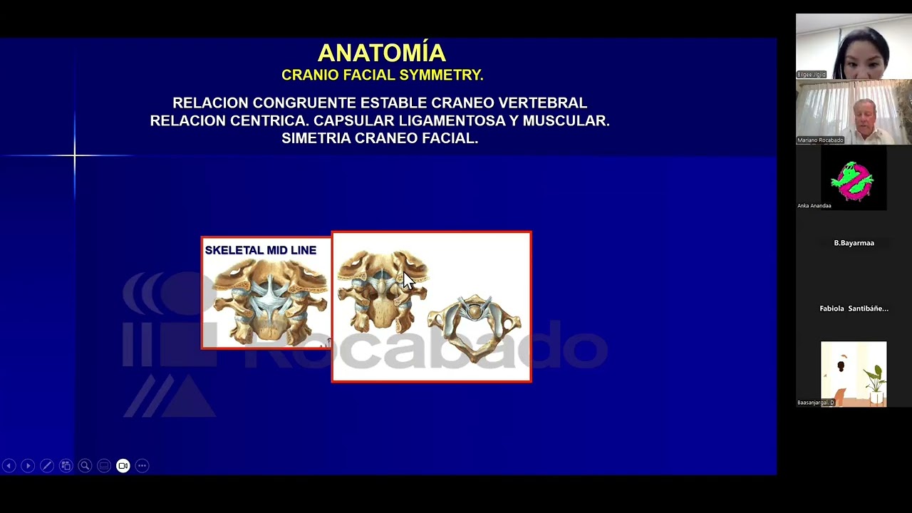Dr. Mariano Rocabado's course webinar