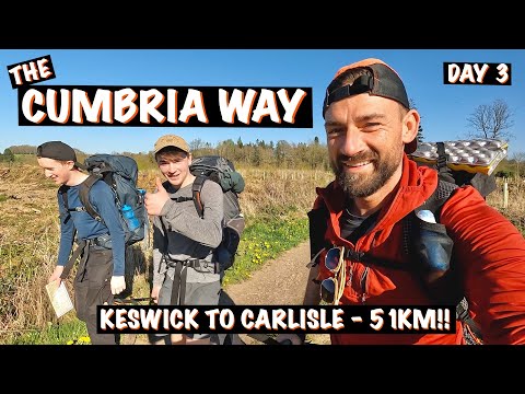 My hardest day hiking | 51KM to the finish | The Cumbria Way