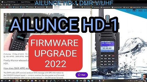 AILUNCE HD-1 (2022 model)Firmware Upgrade Info & Links (Firmware update at your own Risk)