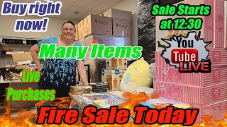 Live Fire sale! toys, books, kitchen items, tools and much more screenshot 4