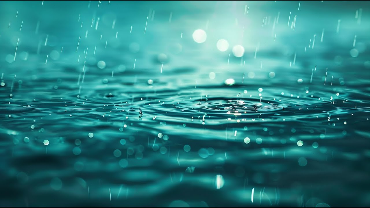 Deep Rain Resonance 🌧 Healing Water Ambience & Warm Sleep Pads (No Talking)