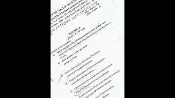 Dr.B.R.Ambedkar open university Degree BA Second year POLITICAL SCIENCE Question paper-2018.#polity