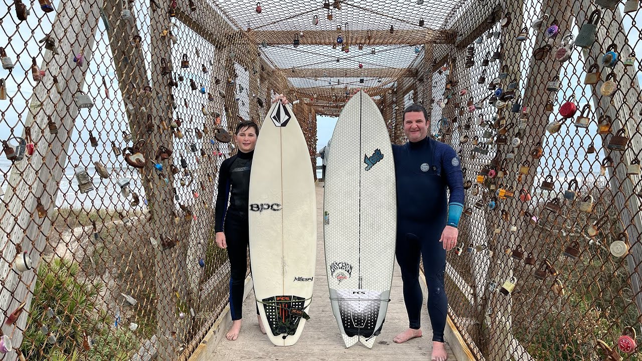 First Surf Session of 2023 Vilano Beach in 4K YouTube