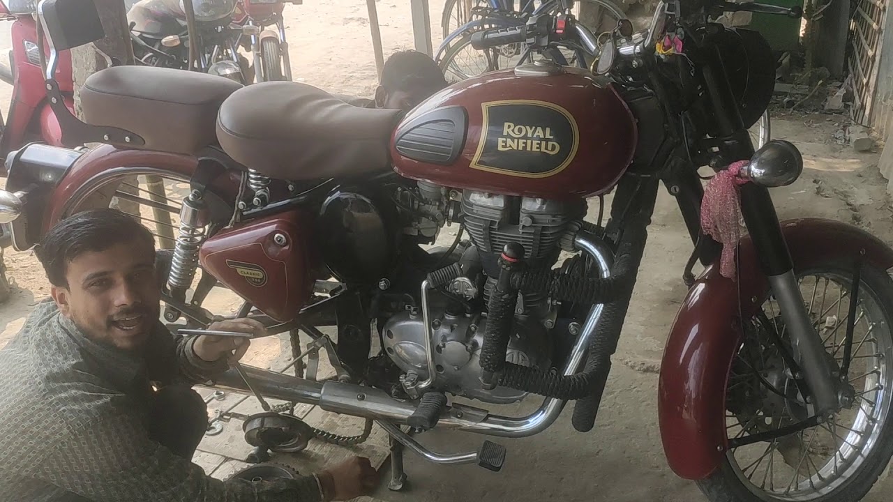 How to Royal Enfield suspension bush problem solve in sulation YouTube