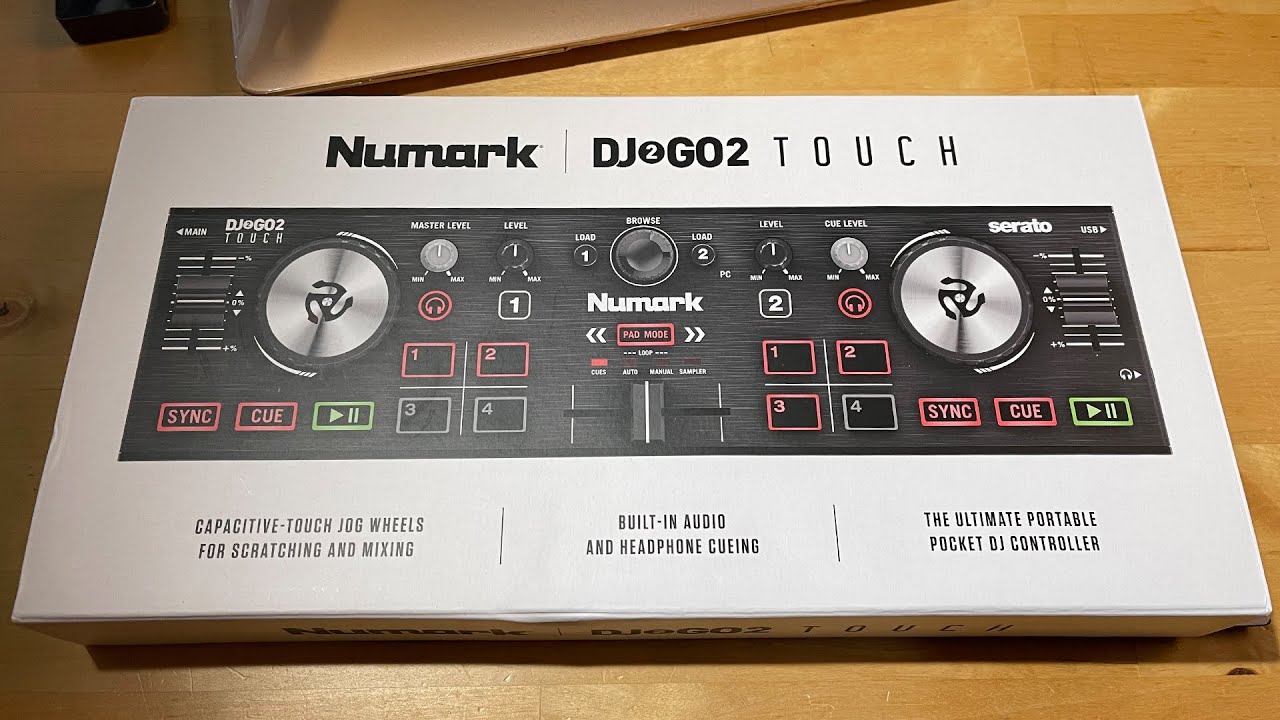 DJコントローラー買ってみた - Numark DJ2GO2 TOUCH - 音楽番組実現へ