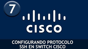 Tutorial Redes [07] - Configurando protocolo SSH en SWITCH CISCO