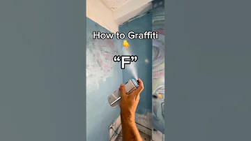 How to easy graffiti letter “F”👈#graffitialphabet