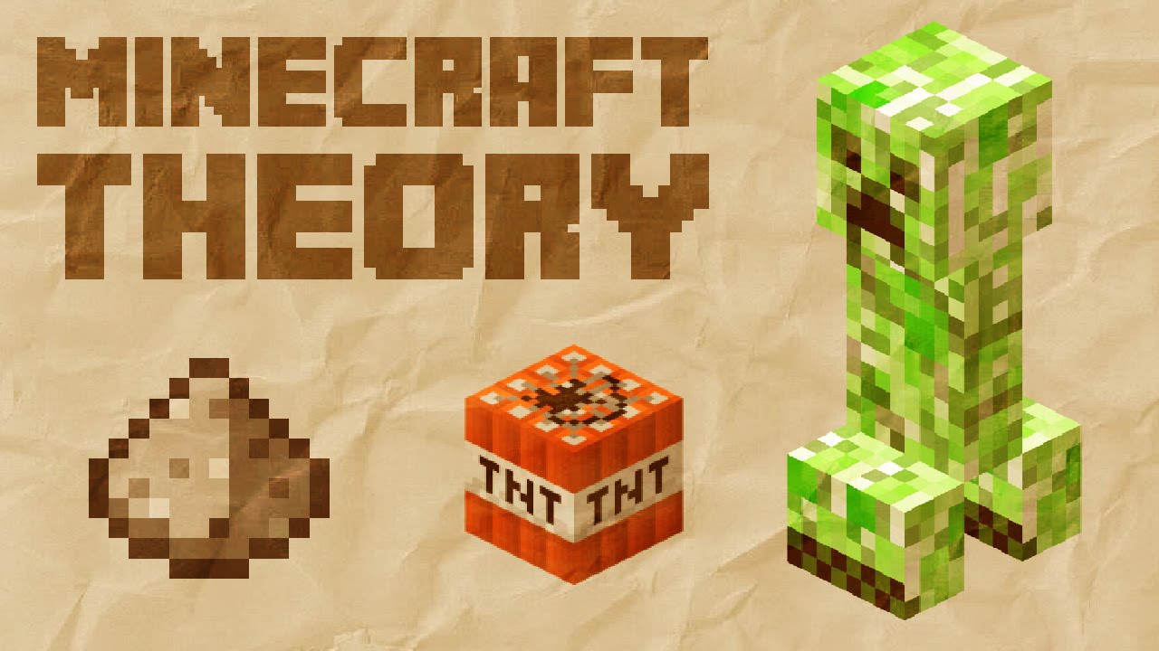 How much TNT do Creepers contain? Minecraft Theory YouTube