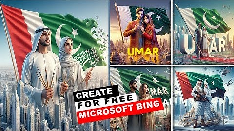Generate Ai trending images for free | Write Your Name on AI Microsoft Bing For Free