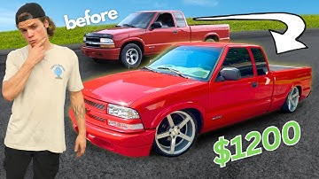 How (NOT) To Build A BUDGET SLAMMED S-10!