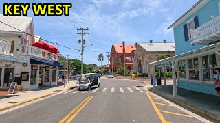 Key West Florida Driving Through