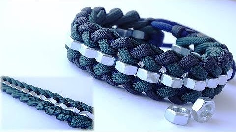 How to Make the "Hex Nut" Sanctified Mad Max Style Paracord Survival Bracelet - CBYS Tutorial