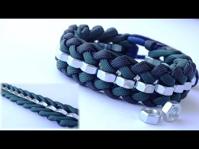 Custom Hex Nut Paracord Bracelet -HNPB-Cust